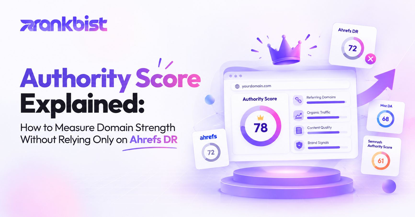 Authority Score Explained: How to Measure Domain Strength Without Relying Only on Ahrefs DR