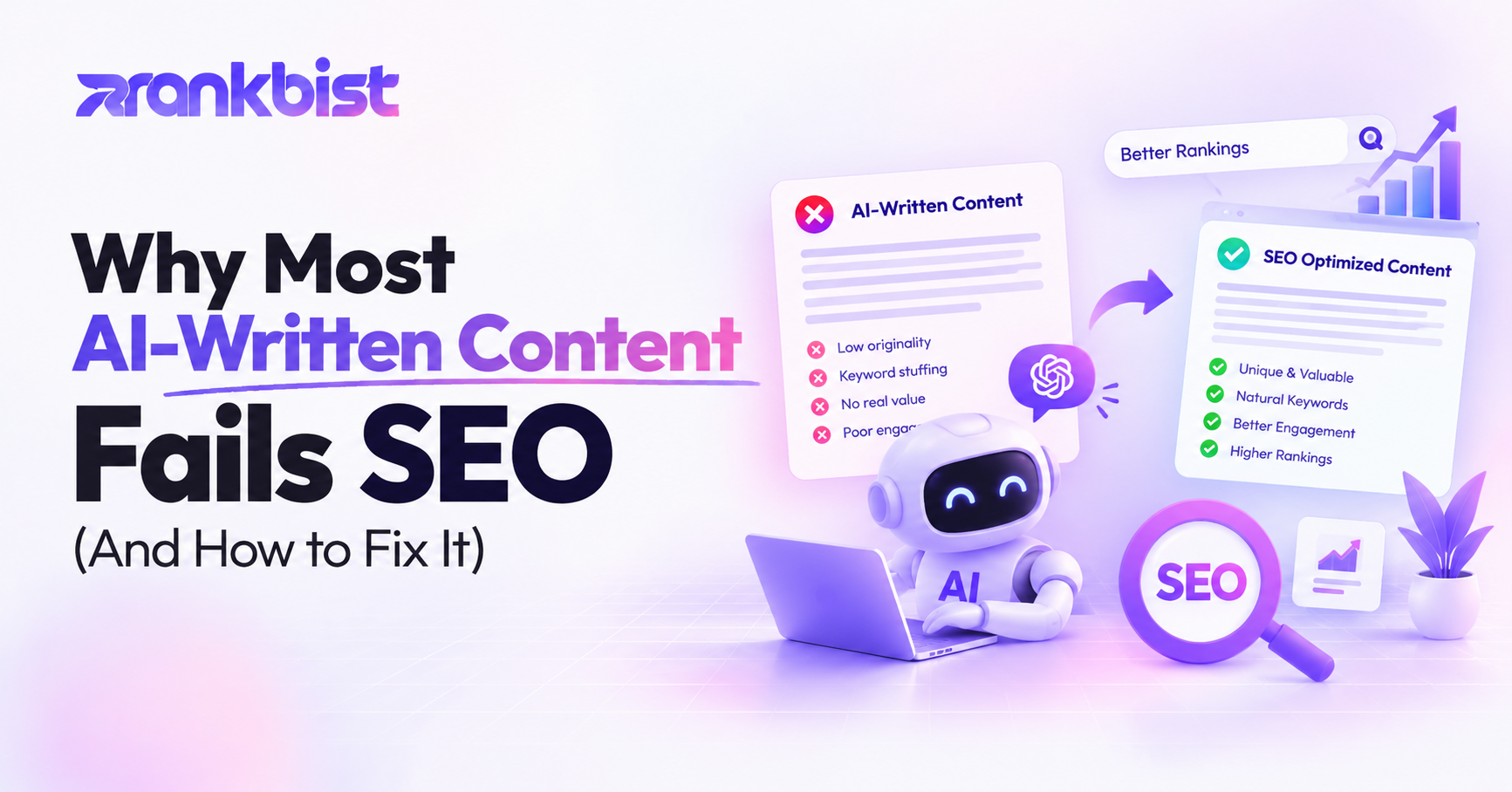Why Most AI-Written Content Fails SEO (And How to Fix It)